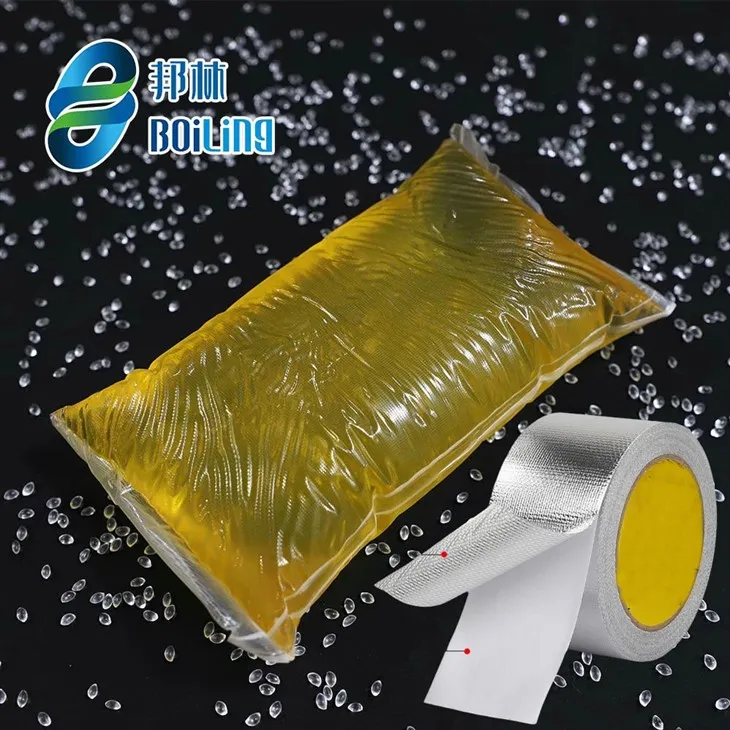 Bandă de folie de aluminiu Adeziv topibil la cald