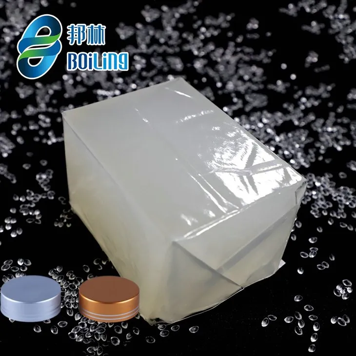 Lipici fierbinte pentru capacul sticlei