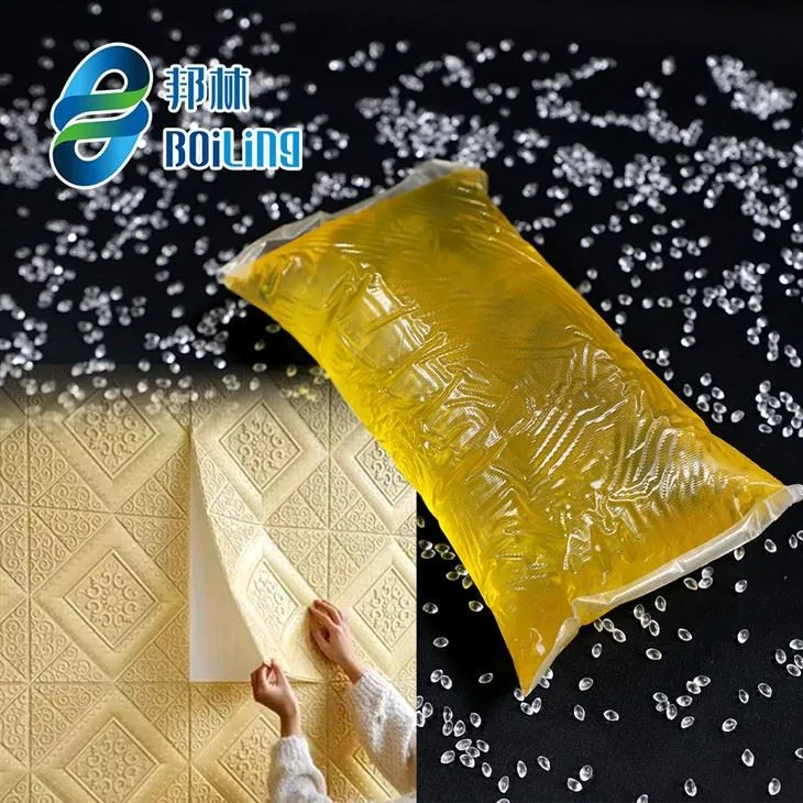 Adeziv termofuzibil pentru plăci de pereți din spumă 3d