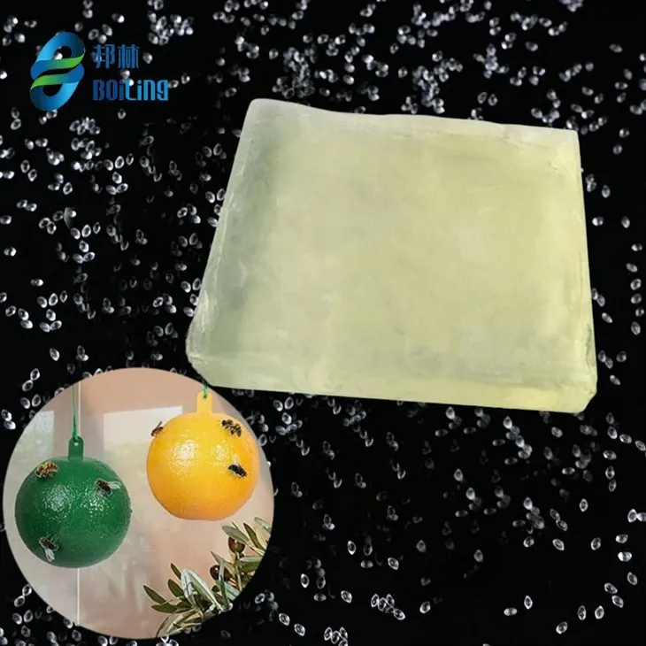 Adeziv termotopibil pentru controlul insectelor