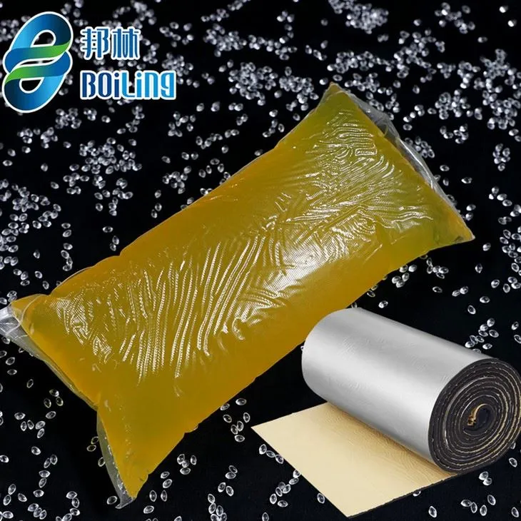 Adeziv termofuzibil pentru țevi de izolație din bumbac