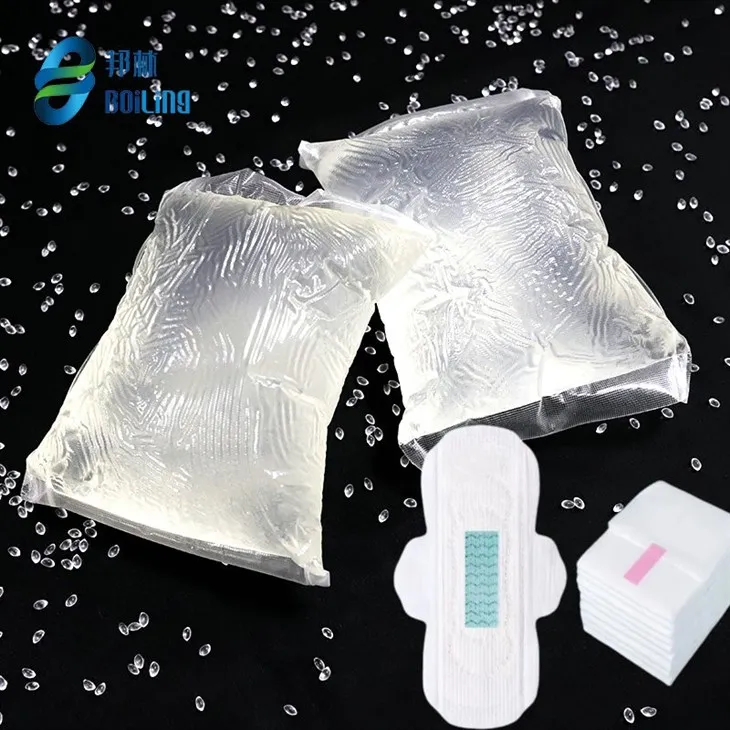 Adeziv cu topire la cald pentru tampon sanitar